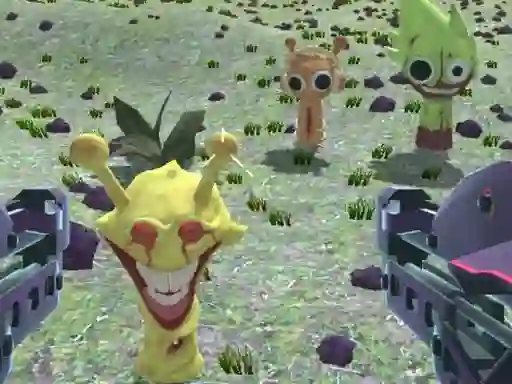 Gêm Sprunki Island Survival Shooting ar-lein