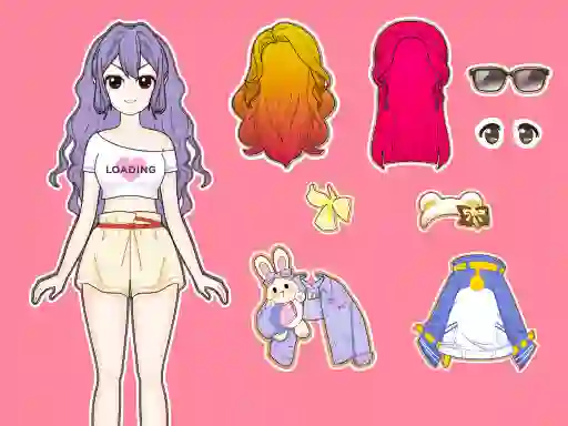 Gêm Dress Up Babi Doll ar-lein