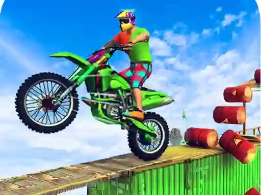 Gêm Bike Stunts Driving 2022 ar-lein