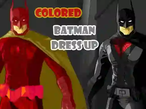 Gêm Colored Batman Dress Up ar-lein