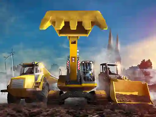 Gêm Excavator Simulator 3D ar-lein