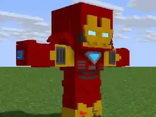 Gêm Spot The Differences: Block Craft ar-lein