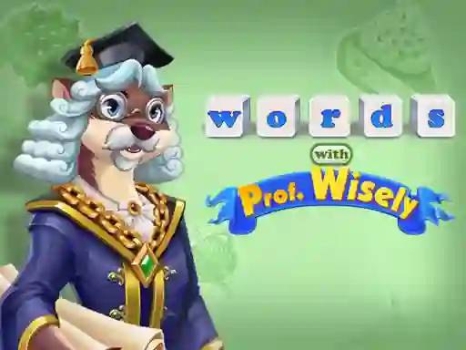 Gêm Words with Prof. Wisely ar-lein