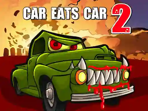 Gêm Car Eats Car 2 ar-lein