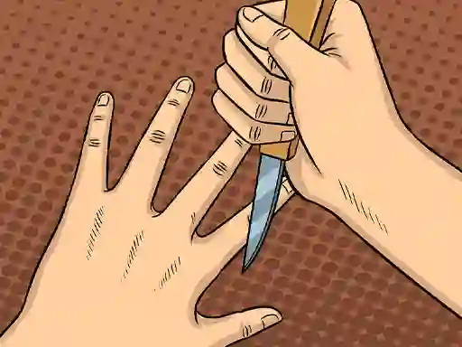 Gêm Don Not Cut Your Self ar-lein
