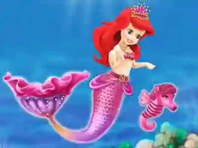 Gêm Baby Mermaid Princess Dress Up ar-lein