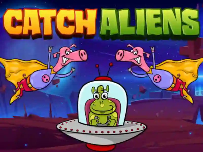 Gêm Catch Aliens ar-lein