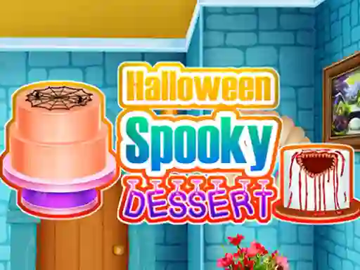 Gêm Halloween Spooky Dessert ar-lein