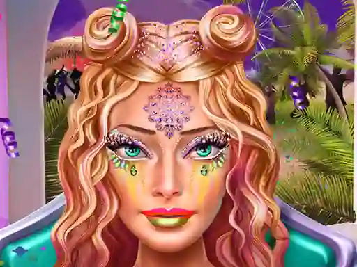 Gêm Ellie Coachella Makeup ar-lein