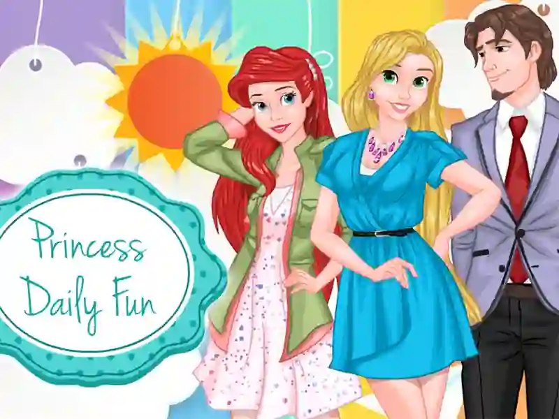 Gêm Princess Daily Fun ar-lein