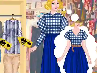 Gêm Princesses Thrift Shop Challenge ar-lein