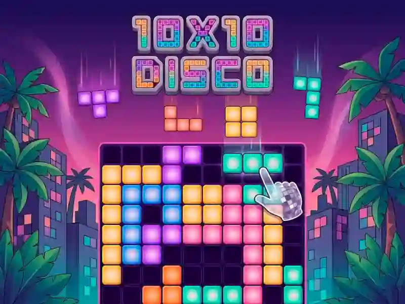 Gêm 10x10 Disco ar-lein