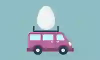 Gêm Eggs and Cars ar-lein