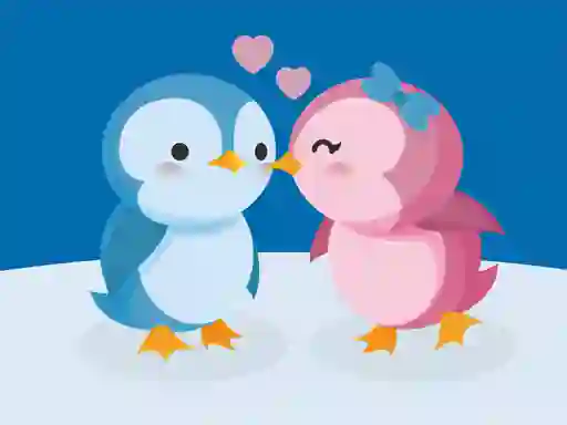 Gêm Cute Penguin Puzzle ar-lein