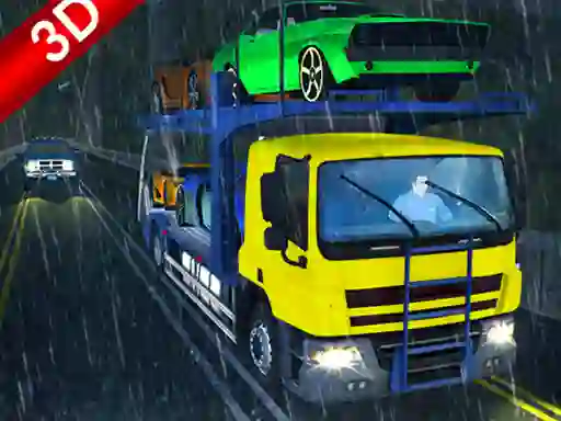Gêm Car Transporter Truck Simulator ar-lein