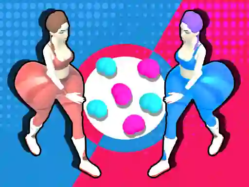 Gêm Twerk Race 3d ar-lein