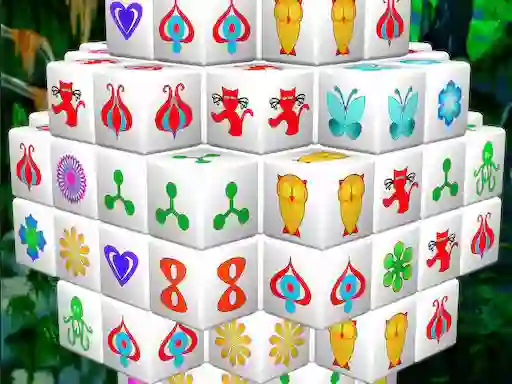 Gêm Mahjong Connect 3d ar-lein