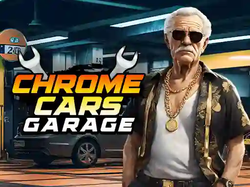 Gêm Chrome Cars Garage ar-lein