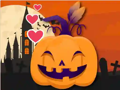 Gêm Love Balls Halloween ar-lein