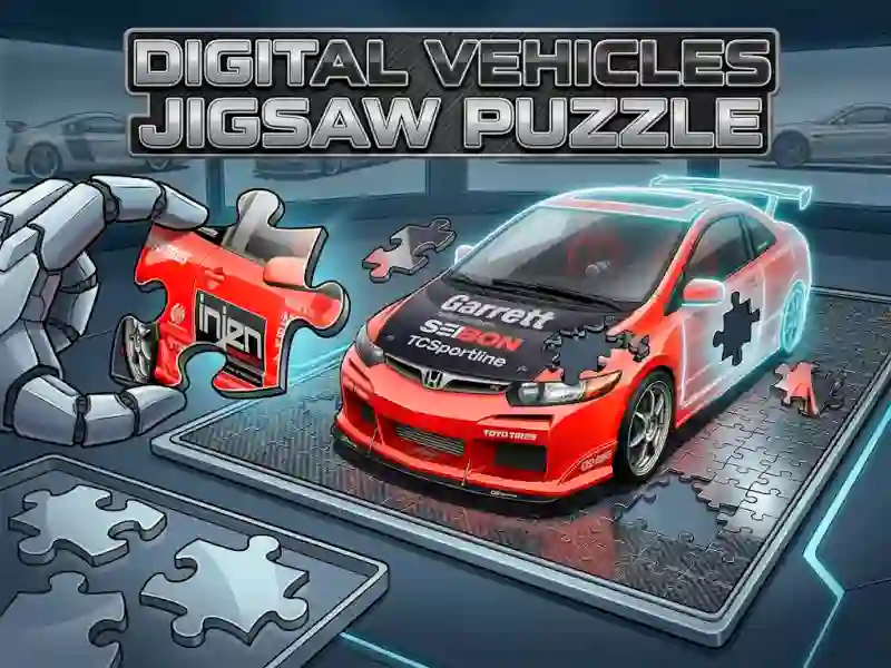Gêm Digital Vehicles Jigsaw Puzzle ar-lein