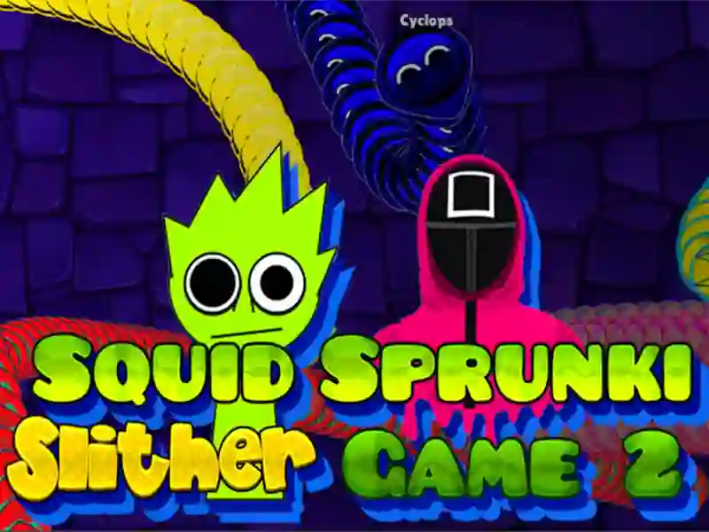 Gêm Squid Sprunki Slither Game 2 ar-lein