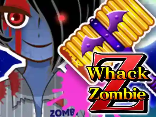 Gêm Whack A Zombie ar-lein