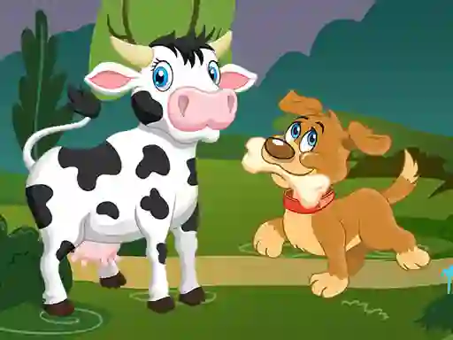 Gêm Domestic Animals Memory ar-lein