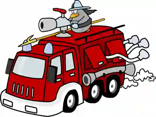 Gêm Cartoon Trucks ar-lein