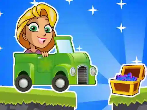 Gêm Adventure Rapunzel Race ar-lein