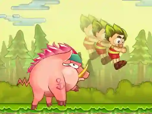 Gêm Super Jungle run Adventure? ar-lein
