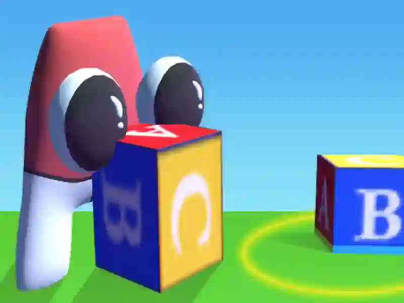 Gêm Alphabet: Room Maze 3D ar-lein