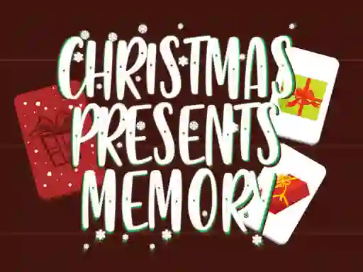Gêm Christmas Presents Memory ar-lein