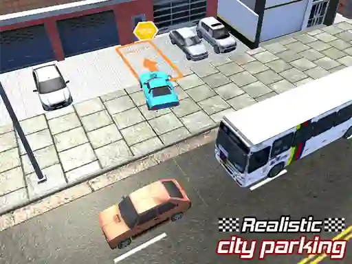 Gêm Realistic City Parking ar-lein