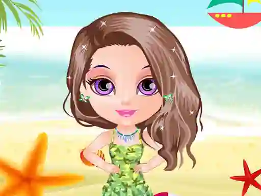 Gêm Beach Dress Up ar-lein