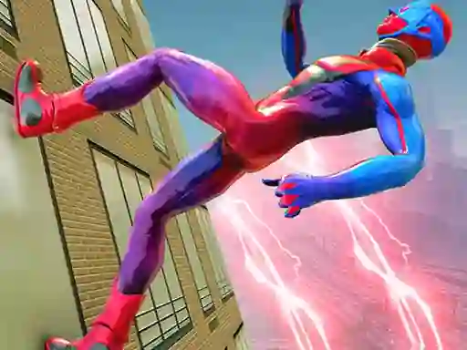 Gêm Light Speed Superhero Rescue Mission ar-lein