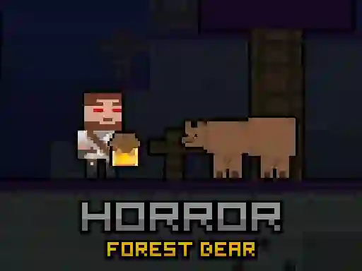 Gêm Horror Forest Bear ar-lein