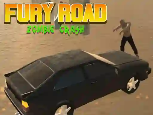 Gêm Fury Road Zombie Crash ar-lein