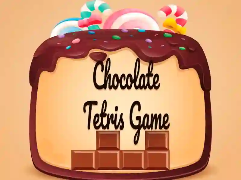 Gêm Chocolate Tetris Game ar-lein