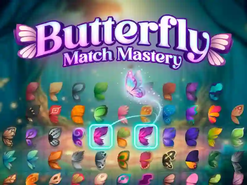 Gêm Butterfly Match Mastery ar-lein