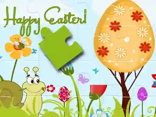 Gêm Happy Easter Puzzle ar-lein