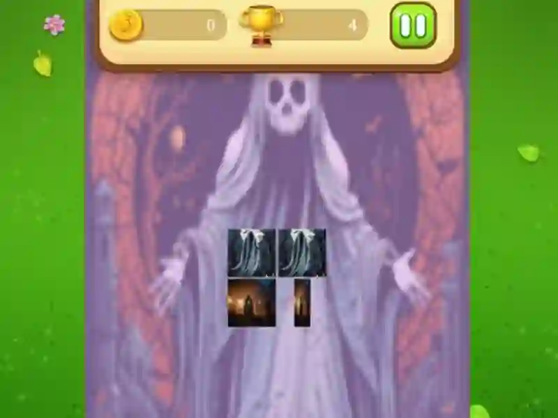 Gêm Ghost Memory Match ar-lein