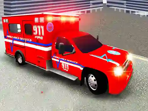 Gêm City Ambulance Driving ar-lein