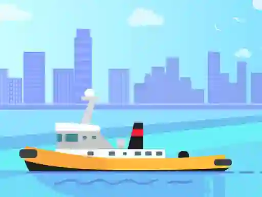 Gêm Big Boats Coloring ar-lein