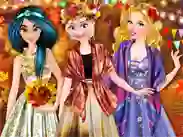 Gêm Autumn Ball at Princess College ar-lein