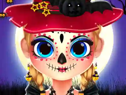 Gêm Little Lily Halloween Prep ar-lein