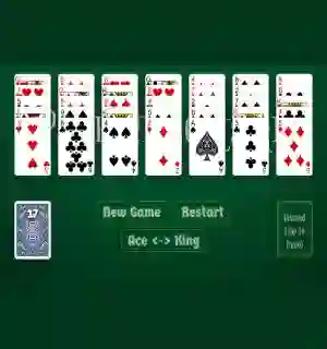 Gêm Patience Solitaire ar-lein