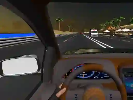 Gêm Fast Car Traffic ar-lein