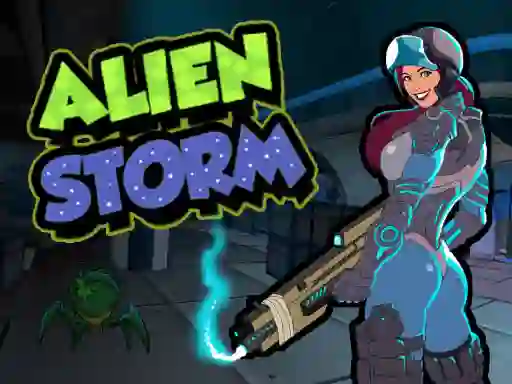 Gêm Alien Storm ar-lein