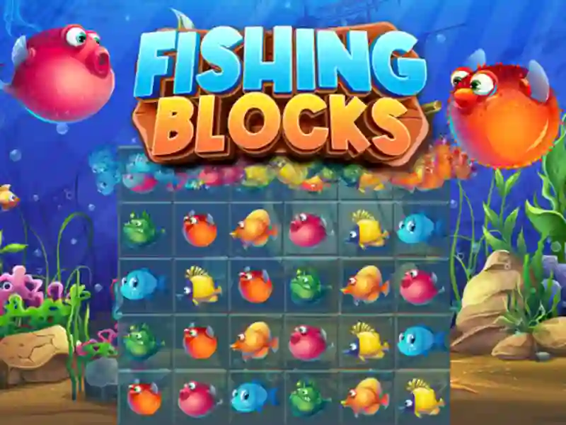 Gêm Fishing Blocks ar-lein