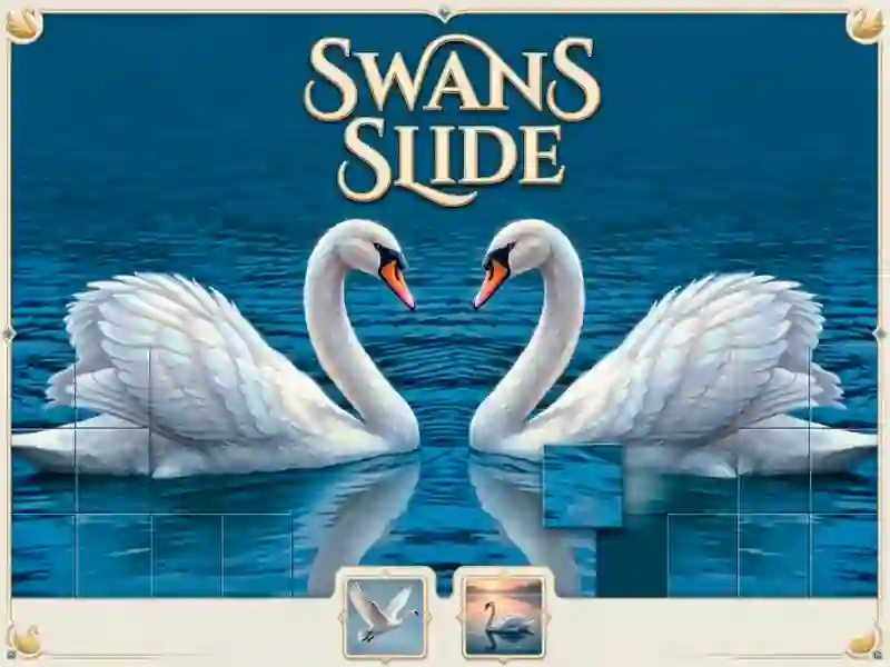 Gêm Swans Slide ar-lein